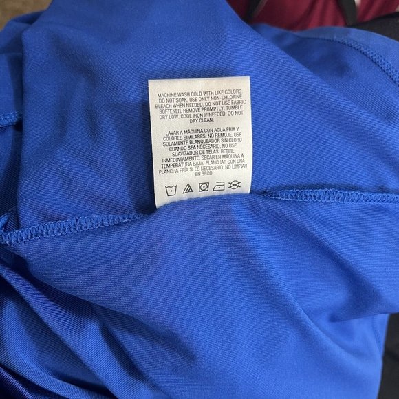 Everlast Sport Womens Royal Blue & Green Workout Jacket Size S Long Sleeves - Picture 9 of 11